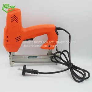 Top-Rated 20gauge Narrow Crown Electric Nb-fastrack Stapler Tacker Staple Gun 1022j for Furniture Decoration Upholstery thumbnail-1