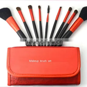 Best Professional 9pcs Makeup Brush Good Quality Makeup Brush Set Cosmetic Brushes thumbnail-5