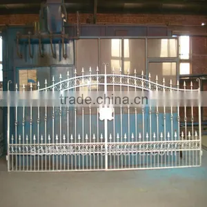 All Kinds of Good Quality of Wrought Iron Metal Gates Manufacturer thumbnail-1