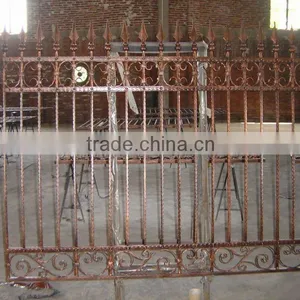 Wrought Iron Fence From Top Manufacturer for Garden Quality Choice Most Popular thumbnail-5