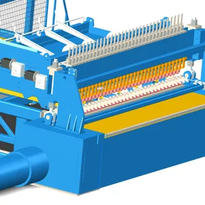 Mechanical Wire Hanging, Automatic Diameter Feeding, Automatic Net Turning and Netting, Reinforced Mesh Welding Machine thumbnail-3
