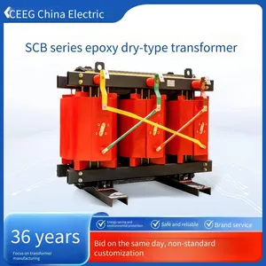 CEEG China Flame Retardant SCB Dry-Type Transformer - Safe for Indoor Use, Eco-Friendly, No Toxic Gases, Custom Specifications Available thumbnail-1