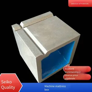 T-slot Cast Iron Square Box and Cushion Box, Workbench Scribing Equal-height Scraping and Scribing Right-angle Magnetic Table thumbnail-3