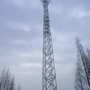 High-quality Triangular Steel Pipe Towers, Used for Communication Base Stations Communication Tower Manufacturers thumbnail-1