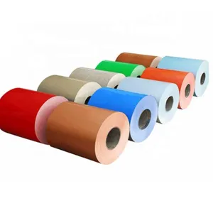 PVDF 70% Fluorocarbon PPGI Coil 0.5mm 0.6mm 0.8mm Z120 AZ150 25μm Curtain Wall Grade thumbnail-1