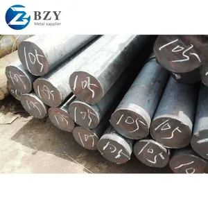 C45 1075 1080 4160 Astm 345 Grade 10mm 15mm 20mm 30mm 40mm Diameter High Carbon Carbonized Steel Bar thumbnail-4
