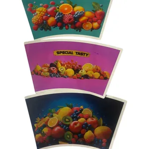 Disposable Single Wall Kraft Paper Cup Fan thumbnail-2