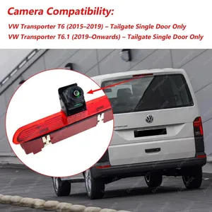 EnruigeOK Rear Brake Light Reversing Camera for VW Transporter T6 Tailgate 2016-Onwards thumbnail-2
