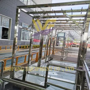 CE Certification Complete Sheep Slaughterhouse Machine Goat Abattoir Equipment Lamb Butcher Machine Mutton Processing Line Plant thumbnail-5
