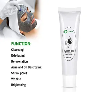 Carbon Peel Gel Cream for Nd:YAG Laser Tattoo Removal - 200ml, Viscosity 3000cps, Non-Irritating, Matches 1064nm thumbnail-1