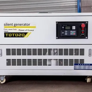 Portable 15kw and 30kw Gasoline Generators, Three-phase Four-wire, for Villa Emergency Use thumbnail-2
