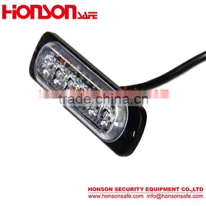 Surface Mounted Led Grille Warning Lights/6leds Strobe Lightheads for Truck HF-160 Quality Choice thumbnail-4