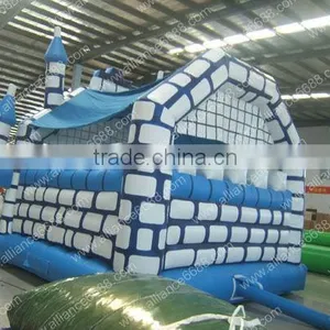 2014 Blue Castle Inflatable Jumping Castle Children Party Game thumbnail-4