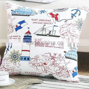 American Style 100% Cotton Thicken Canvas Cushions thumbnail-1