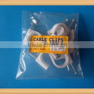 Yueqing Wholesale PE Material Plastic Nail Cable Clips thumbnail-4