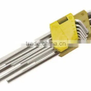 High Quality 9pcs &10pcs Flat Head Hex Wrench Set thumbnail-1