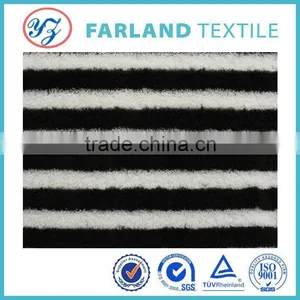 Women Fashion Coats 2014,black and White Strip Velvet ,the Best Selling Items thumbnail-4