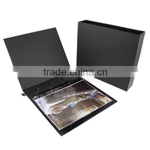 Custom Luxury Print Porfolio Presenation Binder With D-ring thumbnail-3