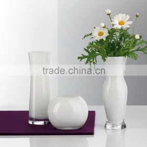 Glass Vase Set ; Solid Color Glass Vase, Colorful Glass Vase thumbnail-1