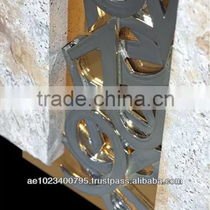 Designer Clocks, Latest and Unique Wall Clock, Decorative Wall Clock With Chrome Plated Acrylic Numbers thumbnail-5