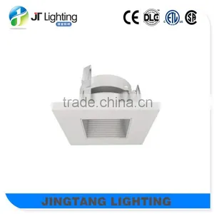 Square Recessed Led Downlight Trim With Stepped Baffle Die Casting Etl thumbnail-1
