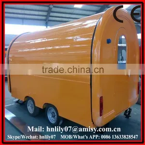 (website/Wechat: Hnlily07) Australian Standard Food Trailer Mobile Food Cart thumbnail-1