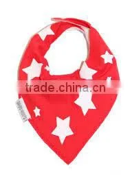 Printed Cotton Bandana Baby Bib,baby Bandana Bibs in Cotton thumbnail-2
