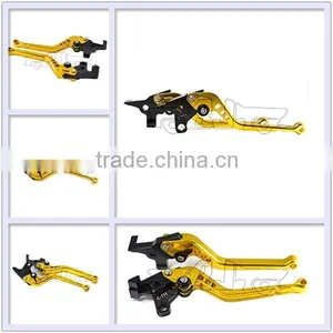 BJ-LS-003 Adjustable Cnc Machined Motorcycle Hand Brake Lever for Racing Bike thumbnail-3