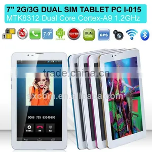 New 7 Inch Core Tablet pc Android MTK8312 With Bluetooth, 3G Phone Call, GPS thumbnail-3