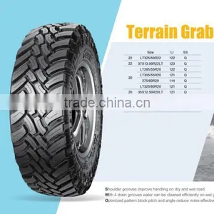 Mud Terrin Car Tires From China 33X12.50R17LT thumbnail-1