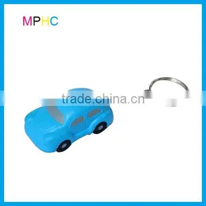 PU Foam Anti Stress Squeeze Toy Car Keychain thumbnail-1