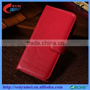 Luxury Leather Wallet Case Wholesale Case Cover for Alcatel One Touch Pop c7 thumbnail-1