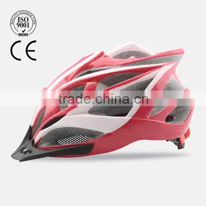 Industrial Adults Safety Protection Bike Helmet With In-mold Visor thumbnail-1