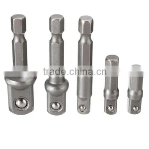 Hex Power Drill Bit Driver Socket Bar Wrench Adapter Extension 1/4" 3/8" 1/2" thumbnail-1