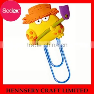 Cute Cartoon Silicone Animal Soft Pvc Paper Clip thumbnail-4
