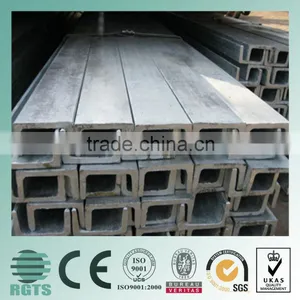JIS Standard Hot Rolled Channel Steel, Carbon Mild Structural Steel u Channel thumbnail-2