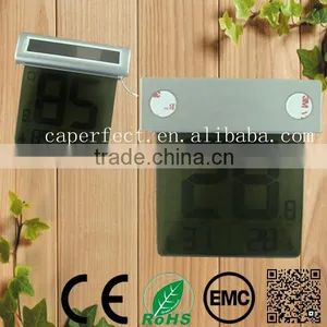 Large LCD Display Digital Solar Window Thermometer thumbnail-1