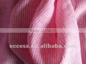 Pink Color Pure Linen Fabric for Home Decoration thumbnail-1