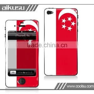 FLAG Design Sticker Case for Iphone 4 thumbnail-1
