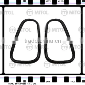 TAIL LAMP COVER For Mini Cooper R53 01-06 Gloss Black ABS Cover thumbnail-1