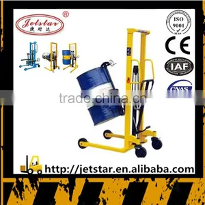 Hydraulic Manual Hand Lift Pallet Oil Drum Stacker thumbnail-1