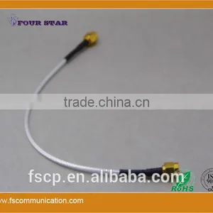 RG316 Cable Assembly With SMA Male Crimp Connectors On Both Ends thumbnail-3
