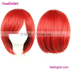 Cheap Brown Straight Short Wig for Everyone thumbnail-6
