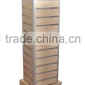 Wooden Slatwall Display Rack thumbnail-1