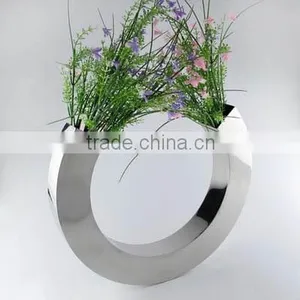 2015 New Style Stainless Steel Decoration Vase thumbnail-3