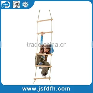 Hot Selling Climbing Wooden Rope Ladder for Kids Most Popular thumbnail-3