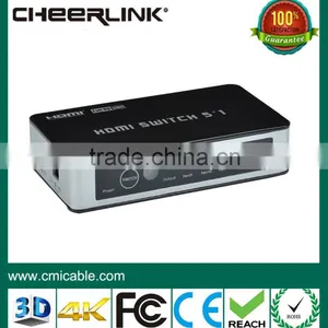 5 Input 1 Output HDMI Switcher 5x1 Switcher Support 1080P thumbnail-5