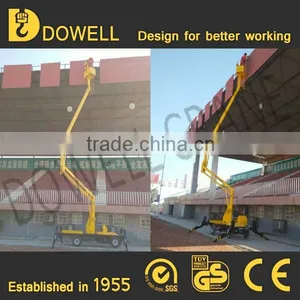 6m to 17m Battery Mobile Articulated Boom Lift for Sale thumbnail-4