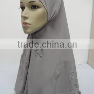 H271 Latest Muslim Hijab With Coining thumbnail-2