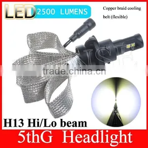 2 X 20W CR-EE Automotive Accessories H13 12V Led Lights 5th Generation Headlight thumbnail-1
